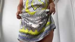 Desi Aunty with big sexy ass in skirt and high heels masturbates at the office and has orgasm