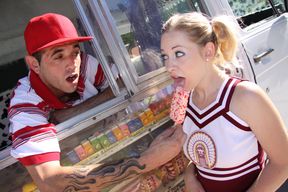 Cute Blonde Cindy Loo Gets Fucked in Her Tight Pussy