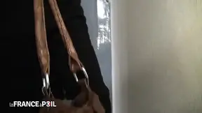 Ebony MILF Fucks Voyeur From the Park