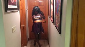 superhero  tranny batgirl part1