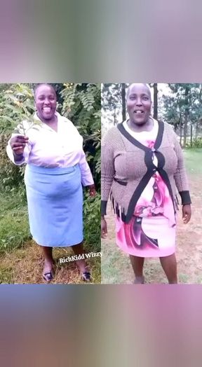 Viral Kenyan Fat Mature Woman Masturbating Her Pussy