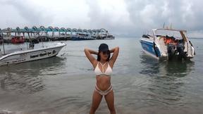 ”Amateur Asian big boobs GF wild sex in a cabin with her BF”