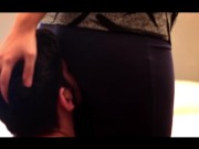 Girl Stinky farts in Man Face pt8