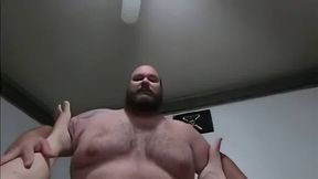 Fat Daddy Bear Takes it Like a Pro