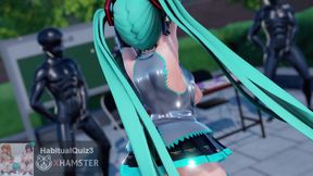 mmd r18 Hatsune Miku want to fuck blowjob big tits