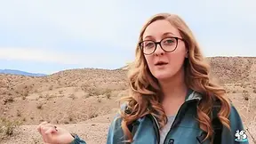 Molly Sucks Thick Throbbing Cock By The Water