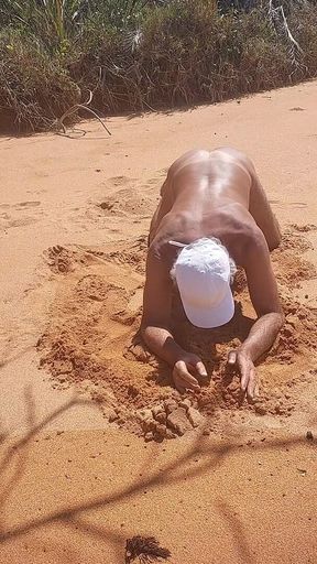 Ladysilva Naked on the Beach Come Fuck My Hot Tanned Ass