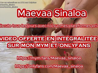 He cheats on his wife with Maeva Sinaloa while she works