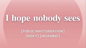 JOI to touch yourself in public on the bus [erotic audio]