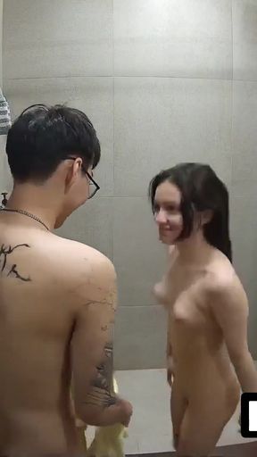 Must-see moment from "LUUV. What is the best thing to do after sex? We will show you on reality show camera"