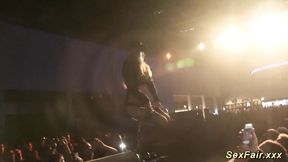 Flashy dream girl's step fantasy clip
