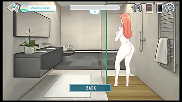 SexNote [ Taboo Hentai game PornPlay ] Ep.18 voyeur caught spying on his step sister taking a shower