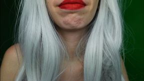 pov - i kiss you - red lips