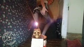 Real spell casted on David to worship my nylons
