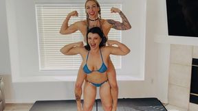 Topless Lift And Carry Featuring Nadia White And Mars Solo Part 2