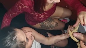 Loucura na cabine no swing