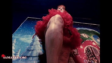 Mrs. Claus catches a naughty Elf on Xmas Eve