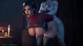 Ada Wong X Futa MR X - Resident Evil