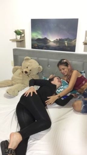 I encourage my friend to have sex and we make a video