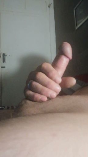 Playing with myself watching porn while my roommate could hear