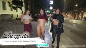 Exhibit con mis preciosa traviesas en BellasArtes (Mexico CDMX)