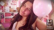 Puffy Cheeks Balloon Blowing - Bunny Looner