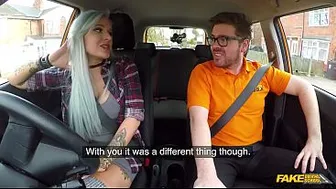 Anal sex and Dildo double penetration with Alexxa Vice - Fake Driving School