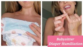 Babysitter Diaper Humiliation - ABDL and SPH