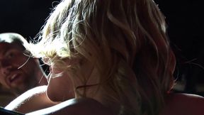 Adrenalized girls moan in pleasure while getting screwed hardcore in a group sex