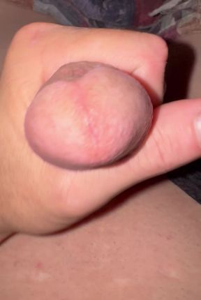 Playing with my cock