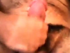 LATINO HAIRY DADDY BEAR BIG FAT COCK AND THICK CUMSHOT