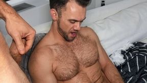Str8 Chaser: Dark-hued haired Blaze Austin assfuck plows in motel