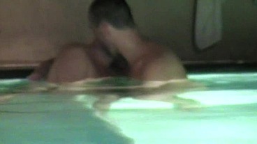 fucked in a sing in sauna with 2 tops boys