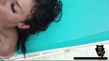 Rome Major Hard Fucks Skinny Sisi Pesos'_ Pussy On A Cot In The Pool!