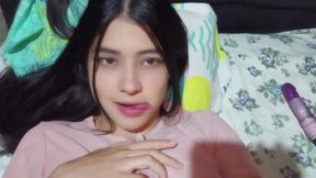 Sex with a Horny Girl After Returning Home