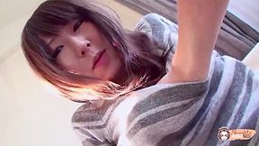 Even After Getting Creampied The Asian Sweetie Goes To The Shower To Rub Her Clit