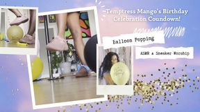 Birthday Celebration Countdown: Balloon Popping ASMR