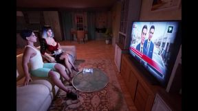 Old Sexy Granny with Big Tits Seduce a 22yo Man