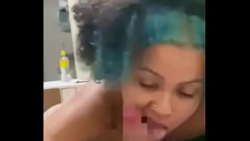 BBW Blowjob and Ridding on Trans Girl