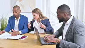 flustered office slut eveline dellai seduces her colleagues into an interracial dp orgy gp3359