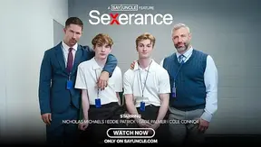 Stepdads Secret Desire: Young twink Yields to Temptation – Severance XXX Parody 18+