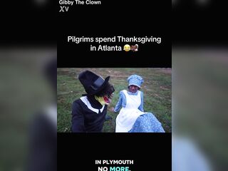 Majesty Wicked & Gibby The Clown Spend Thanksgiving In Atlanta