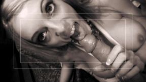 they suck both dudes cocks and then get their pussies pounded by the big dicks before...