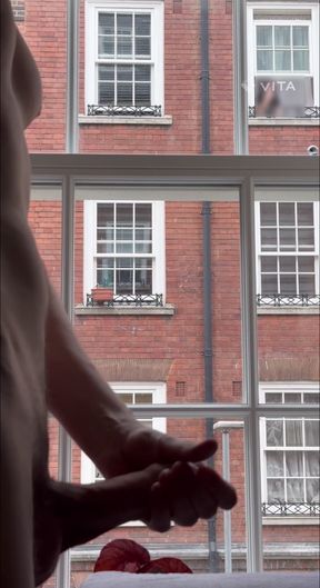 Public cock flash exhibitionist caught in action