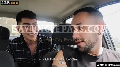 Colombian Couple Share Passionate Car Sex - Hot Latina Pornstar & Hunk