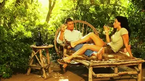 Lezley Zen gets a hot facial in secluded setting