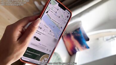 STRANGER CHALLENGE - I get fucked by an UBER driver and swallow everything from his condom