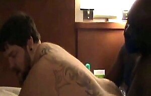 Fat Amateur Bears in Interracial Action