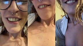 je suis pleine de jus, mon porno etait trooooop bien !