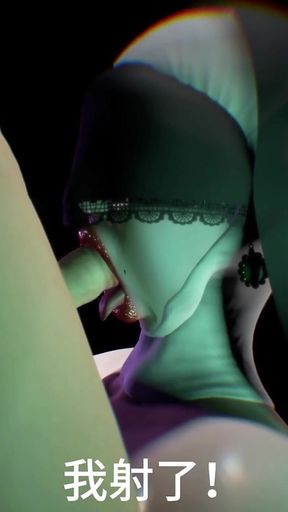 Lustful Nun Digital Lust: Curves Beyond Ima - 3D Animationgination
